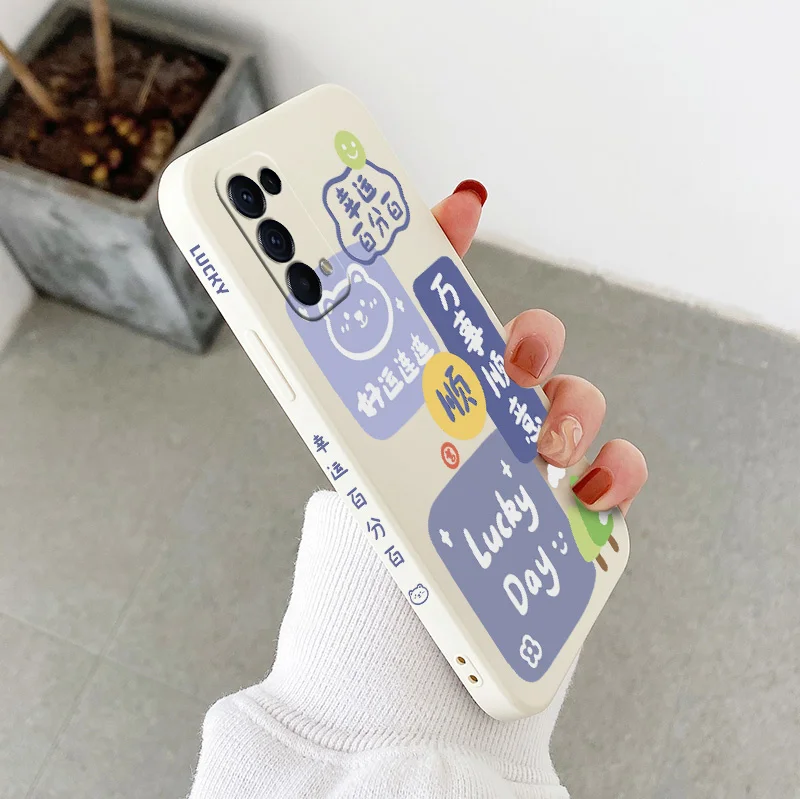 

Luck Is Coming Phone Case For Realme 6 6i 7 7i 7 8 Pro C12 C15 C25 C25S C20 C11 C1 F9 F9 F17 F19 F19 Pro Reno5 Silicone Cover