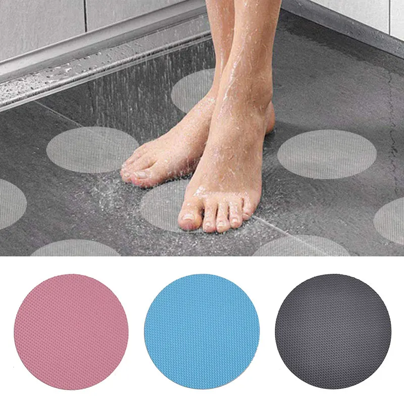 Square Round Shaped Bathroom Antiskid Sticker Transparent Non-Slip Tape Bathtub/Step/Baby Anti-fall High Strength Anti-slip Stri