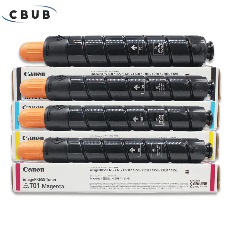 

Тонер-картридж совместимый с T01 для Canon Image Press C60/700/710/800/810/910 тонер-картридж