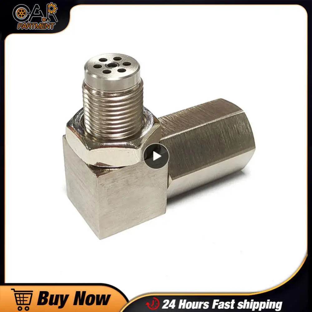 

O2 Oxygen Sensor Spacer 90 Degree Durable O2 Oxygen Sensor Extender Threaded Oxygen Sensors Car Accessories Extender Spacer