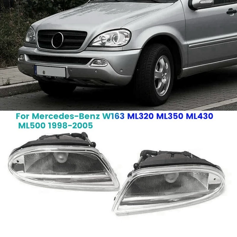 Противотуманные автомобильные лампы для Mercedes-Benz W163 ML320 ML350 ML430 ML500 1998-2005 A1638200328