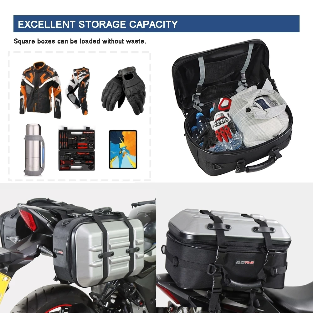 Motorcycle Bag SaddleBag Waterproof Touring Double Side Bags Saddle Bag For R1200GS F800GS CBR600RR CB1000R CBR400 enlarge