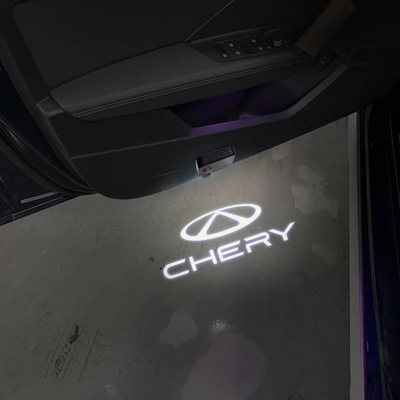 

HD светодиод для Chery Logo Tiggo 3 5 7 8 Pro Plus Jetour X70 Arrizo Amulet Arrizo Автомобильный дверной прожектор HD Лампа приветствия