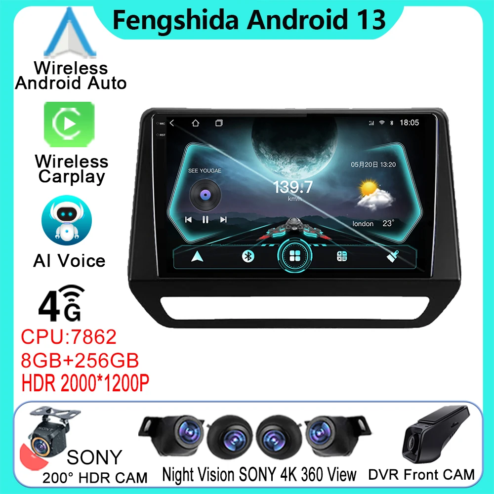 Android для Renault Triber 2019-2020 Nissan Magnite 2021 автомобильное стерео радио мультимедийный