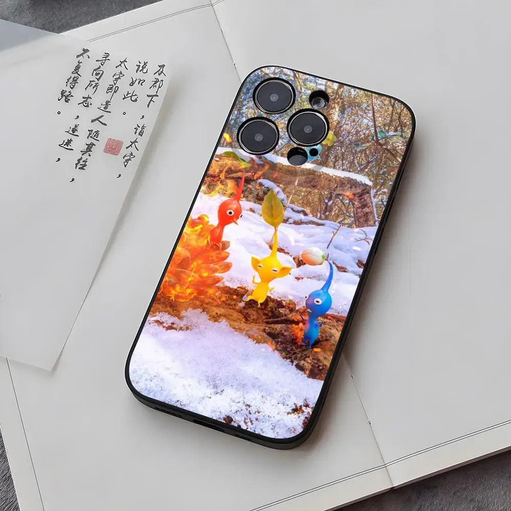 Фото Чехол для телефона Game P-PikminS-S 4 для iPhone 14, 13, 17, 16, 11, 15 Pro Max, 12 Pro Max, Mini, XR, XS, X, 7 Plus №3