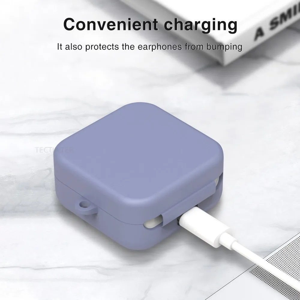 2 в 1 мягкий силиконовый чехол для Xiaomi Air SE, защитный чехол для наушников Mi True Wireless Headphone Basic on