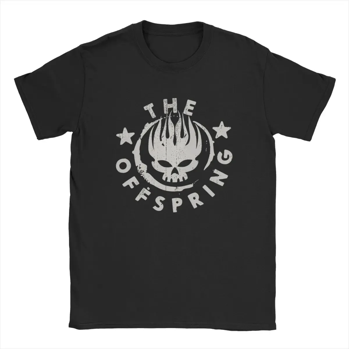 Футболка Punk De Nakom aand Grappig Voor Mannen Rockband Grappige 100% Katoenen T-Shirt Met Korte Hals En Mouw Bedrukte