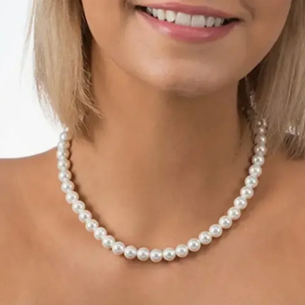 Новое ожерелье из искусственного жемчуга комплект трех предметов для женщин