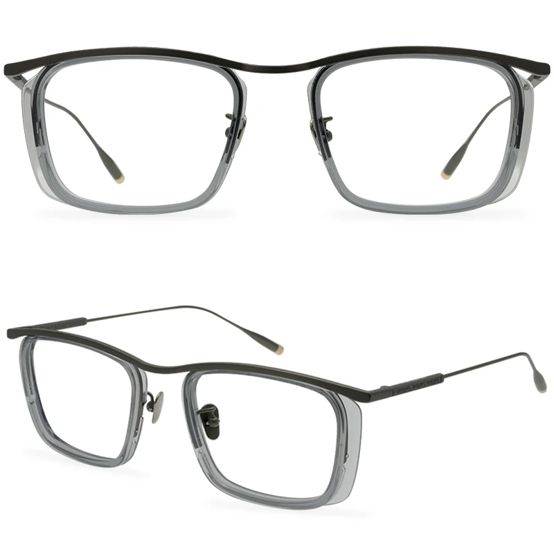 

Очки новая оправа 2023 титановые ретро унисекс оптические очки Квадратные очки