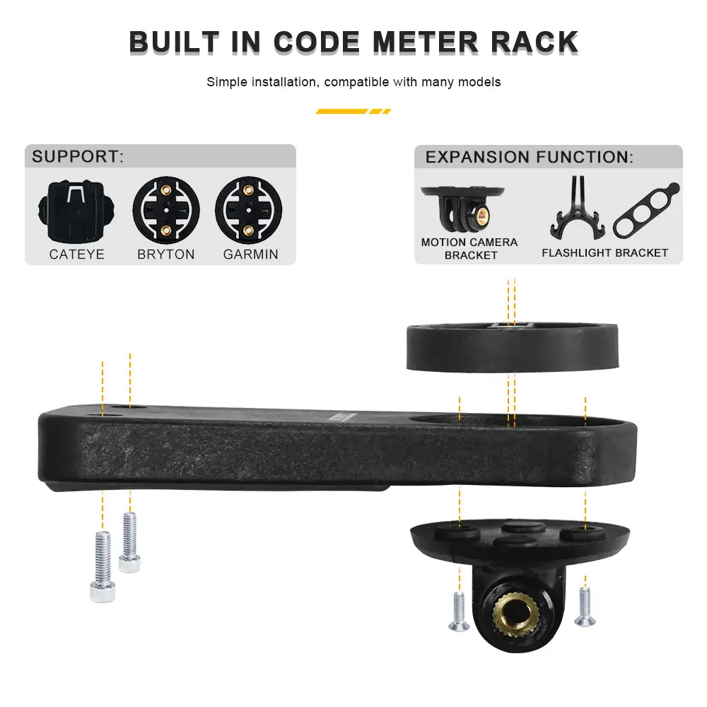 TOSEEK TR5500 Road Bike Full Carbon Fiber Stem Integrated Bicycle Handlebar Ultra Light 28.6mm Cycling Parts Accessories