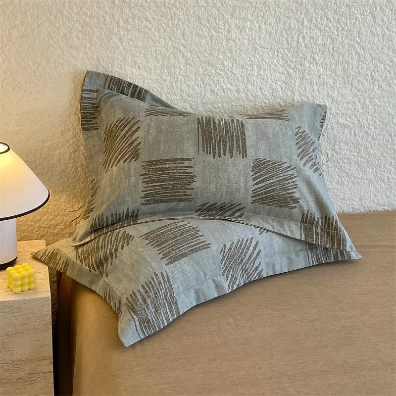 Pure Cotton Pillowcase 00 Pillow Case Single Student Dormitory Liner Cover 48cm × 74cm