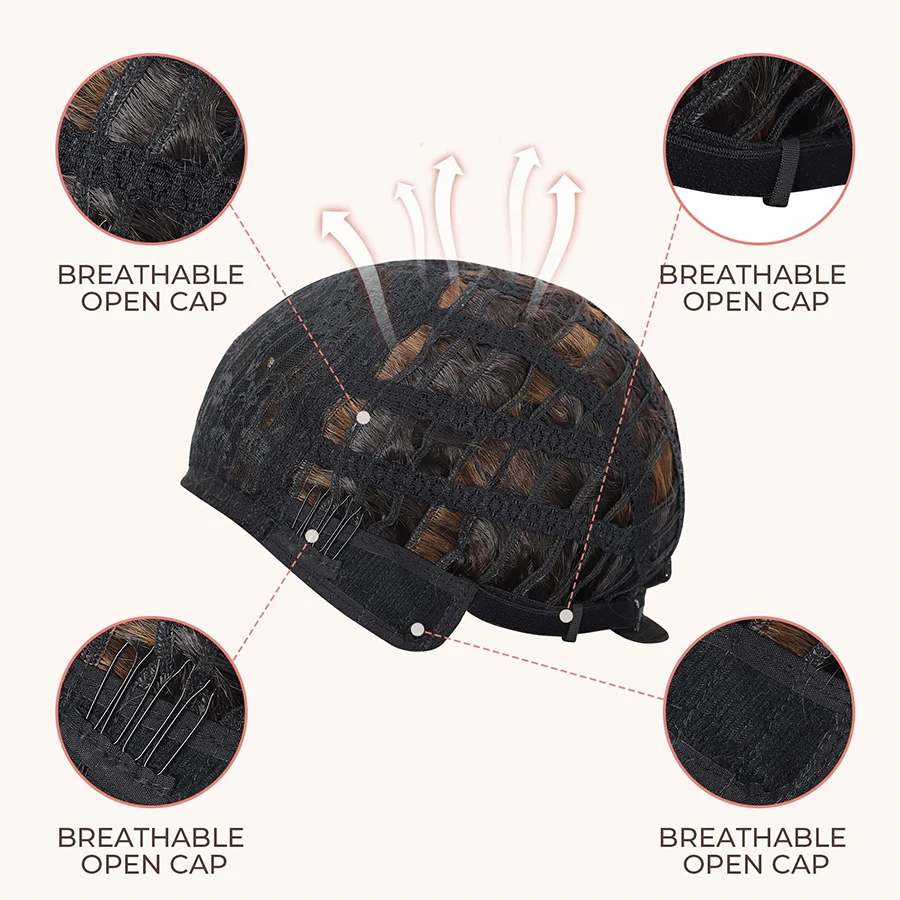 Женский длинный кудрявый парик с челкой 16 дюймов