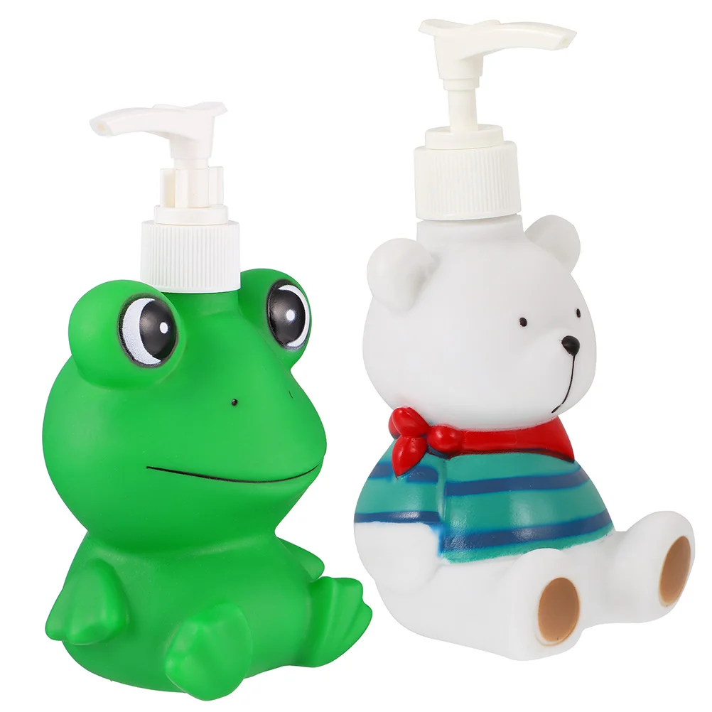 

2 Pcs Foam Soap Kids Press Bottle Liquid Conditioner Shampoo Bottles Body Wash Sub Type Lotion Dispenser Hand Pump Child