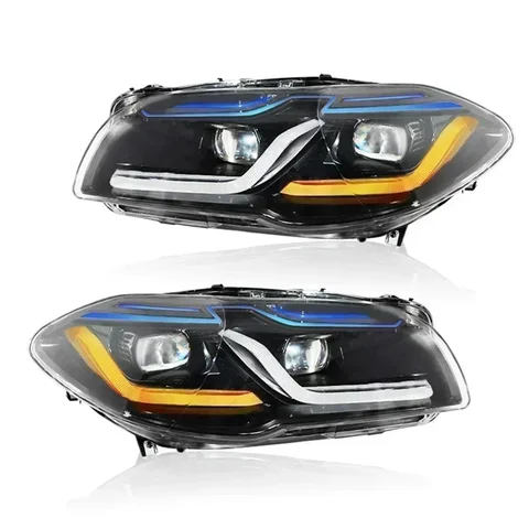 2 шт. светодиодные фары для BMW F10 F18 2010-2017 M5 520i 520d 530i 530d светодиодные фары для BMW F10 F18 фары автомобильные аксессуары