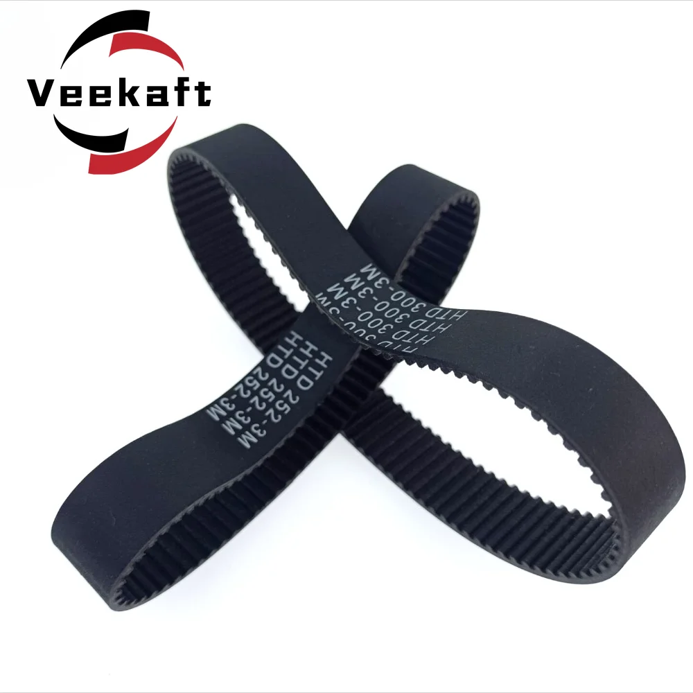 

HTD 3M rubber ring closure timing belt width 10/15mm knotted line circumference 3M-186 189 192 195 198 201 204 207 210 213 216mm