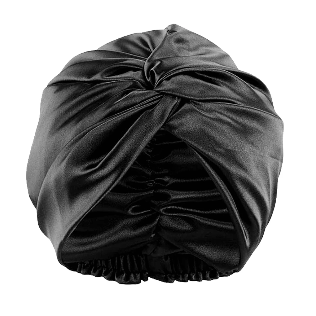 

Женский двухслойный спальный колпачок для сна в гостиничном общежитии, ночной колпачок для ванной, для душа, для мытья лица, короткая шапка для ухода за волосами для девочек