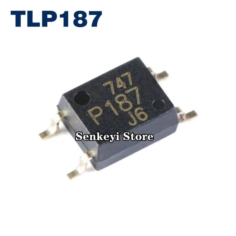 

New Original TLP187 P187 Chip SOP4 Darlington Optocoupler Isolator