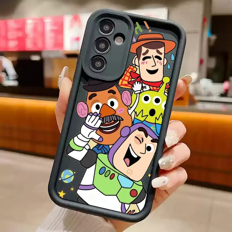 Мягкий силиконовый чехол для телефона Disney Toy Story Sky Eye Stairs Samsung Galaxy S20 S21 S23 S24 FE S22 S25 Plus