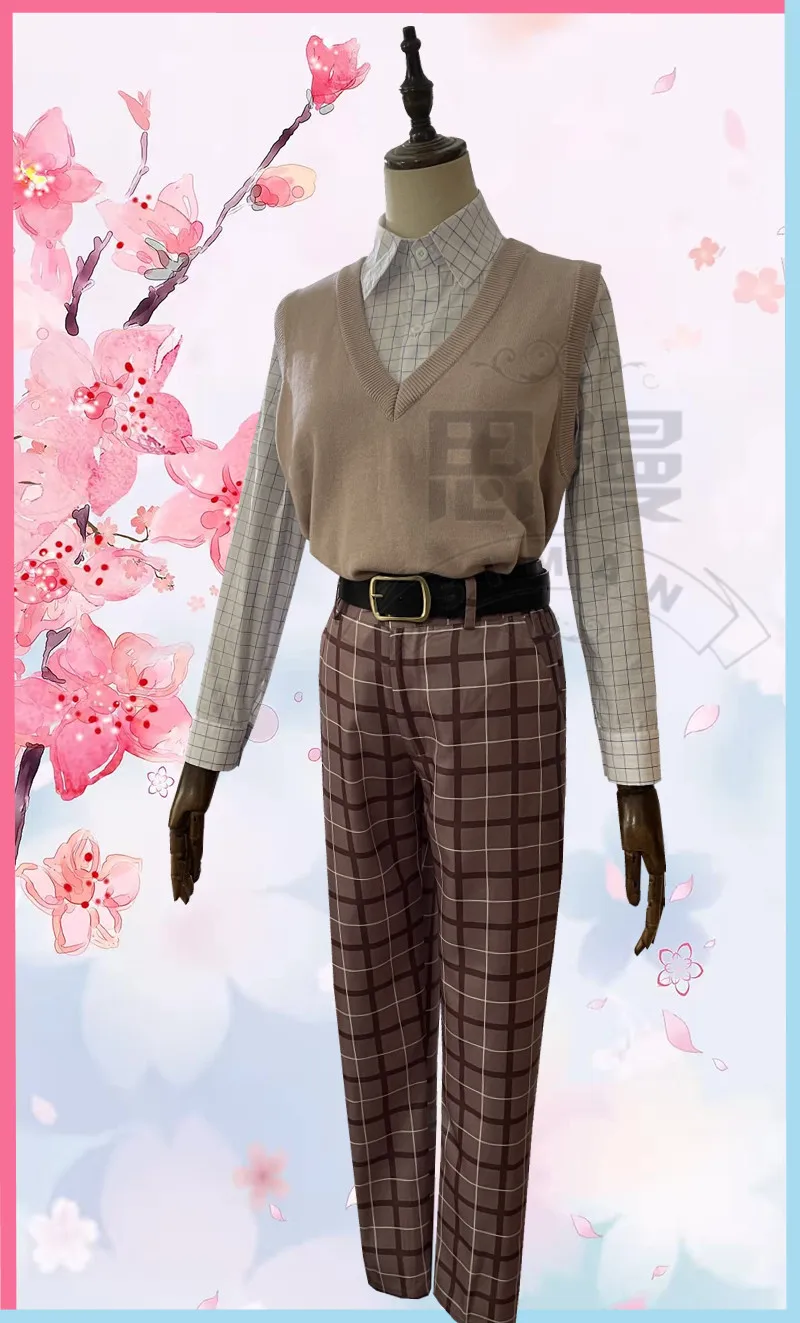 COS-HoHo аниме Vtuber Nijisanji Ike Eveland Sakura Bloom игровой костюм красивая униформа косплей наряд