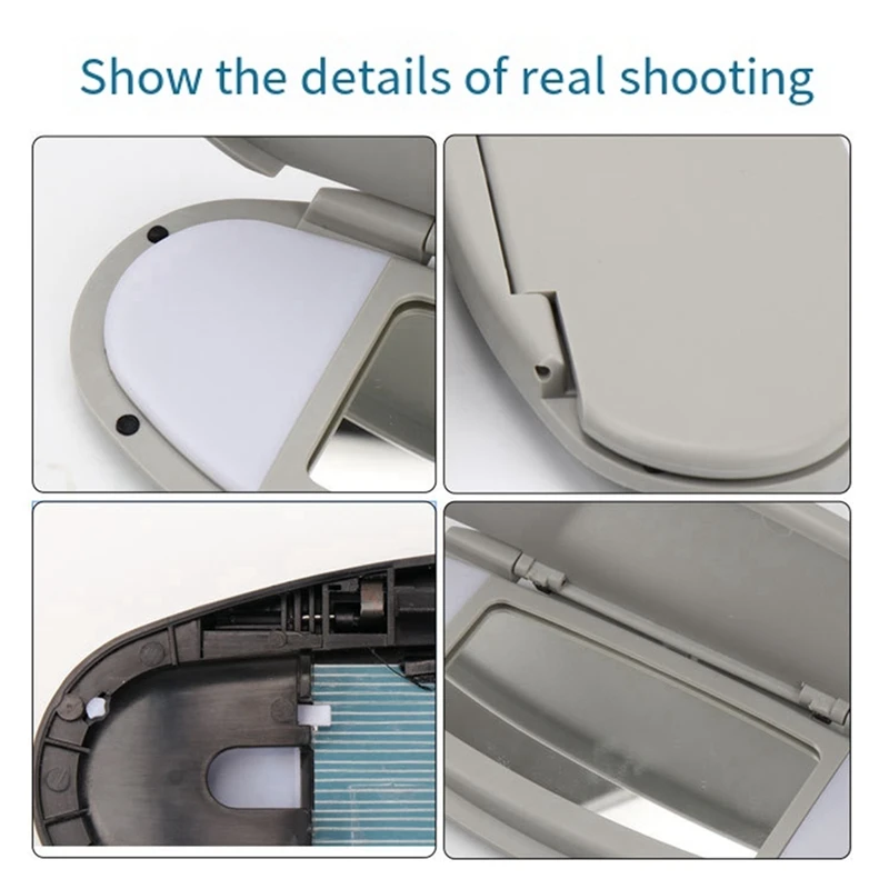 Автомобильный солнцезащитный козырек зеркало для макияжа крючок