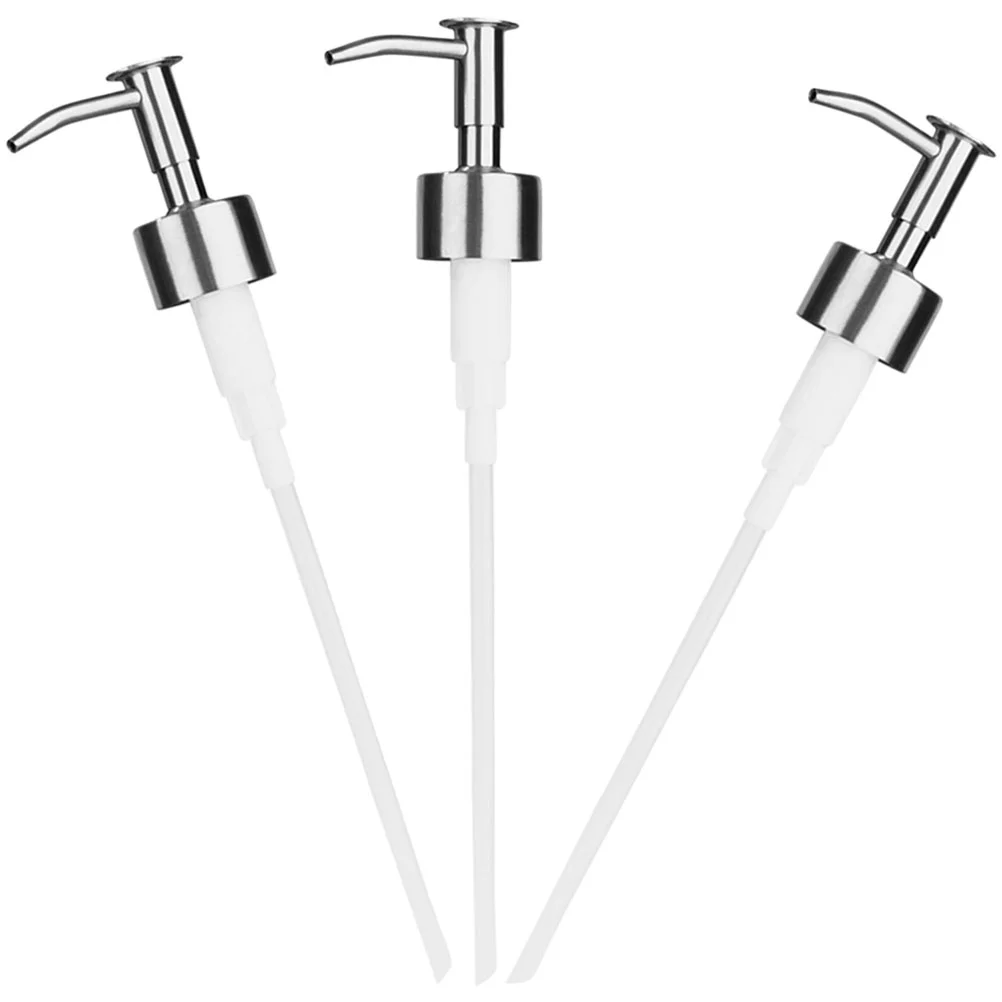 

Dispenser Pump Pumps Soap Bottle Lotion Hand Head Replacement Shampoo Syrup Sauce Bottles Liquid Foaming Nozzle Wash Cream