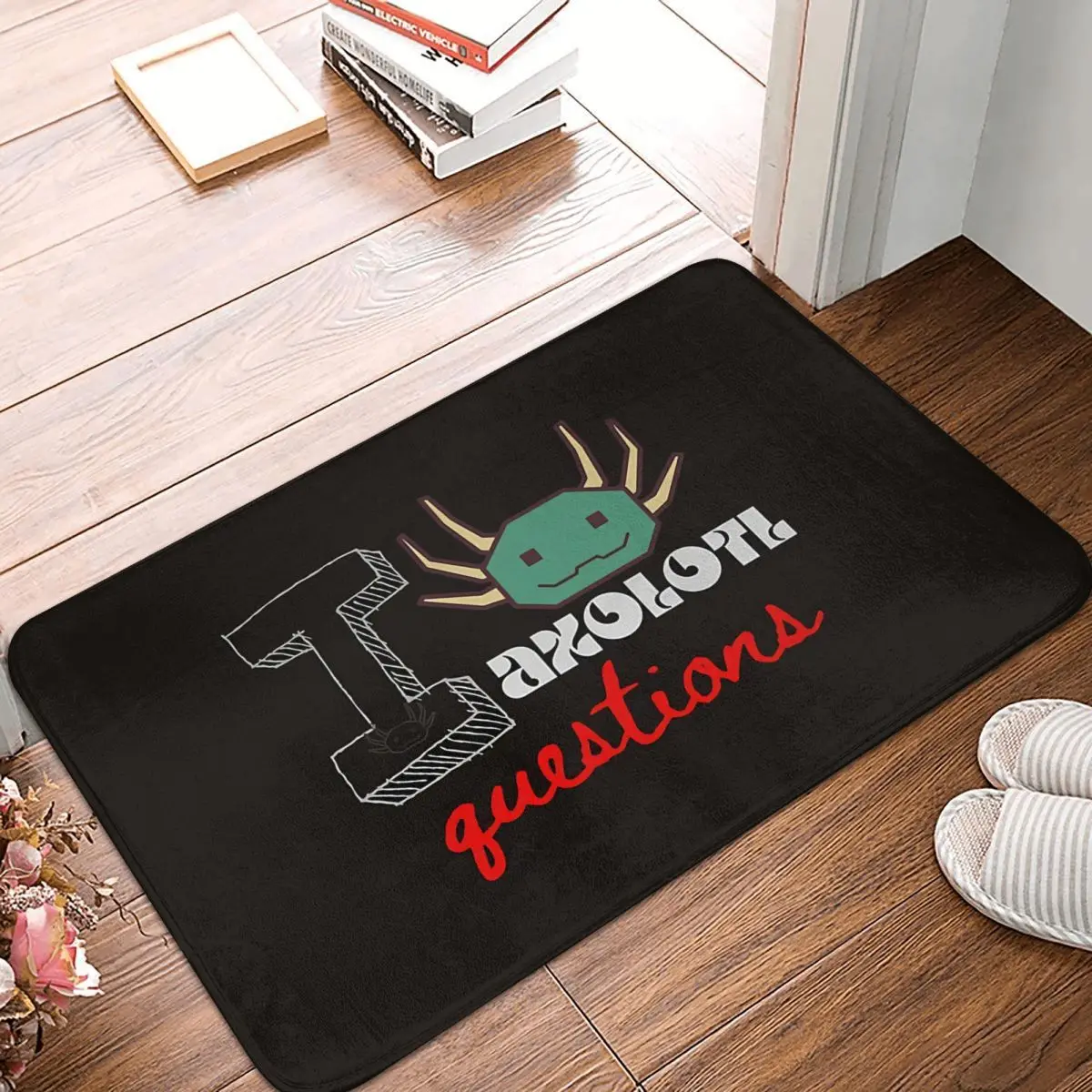 

Questions GreenBathroom Mat Axolotl Lover Doormat Kitchen Carpet Entrance Door Rug Home Decor