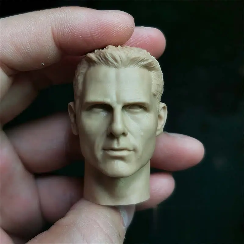 

1/6 Scale Tom Cruise Head Sculpt Model For 12 inch Action Figure Dolls Unpainted Head Sculpt No.076