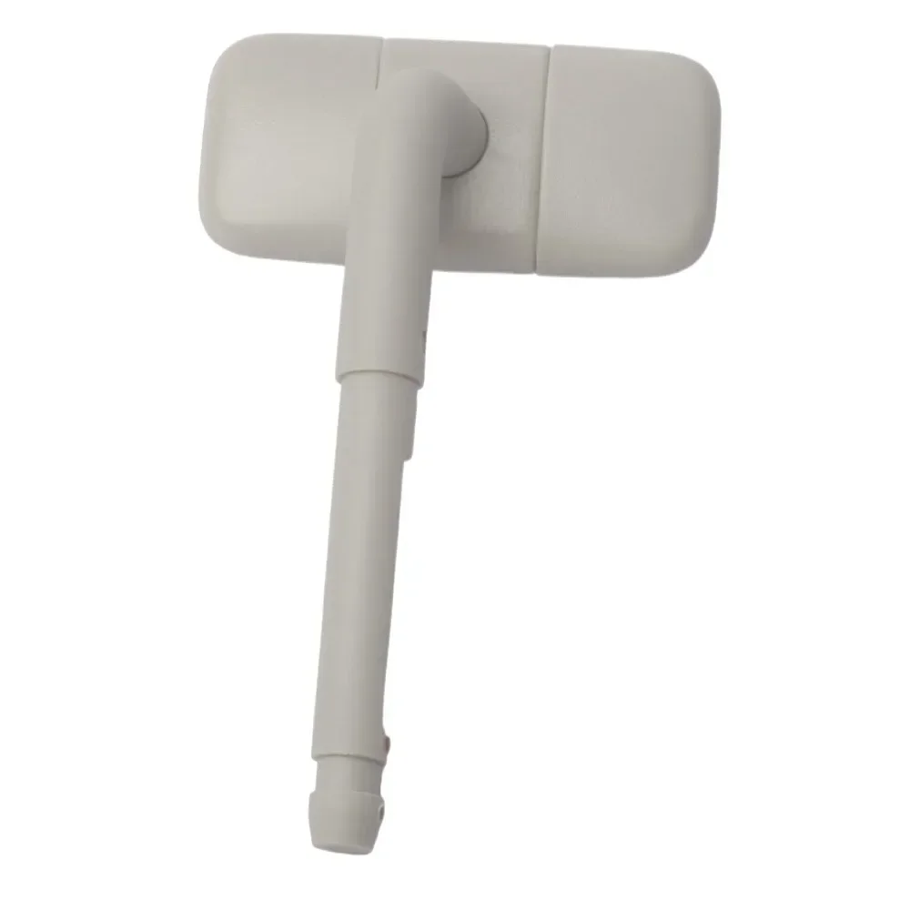 Оригинальный зажим для крепления солнцезащитного козырька, вращающийся вал, серый, 1 шт., фиксированный крючок для Skoda Octavia 2016 2017 2018 2019 2020 2021 2022 2023 2024