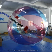 hot sale tpu striped color inflatable walking ball for sale