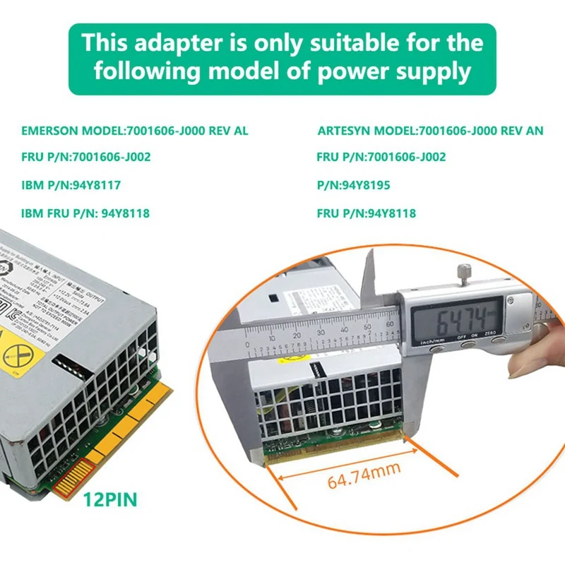 Плата блока питания ATX 17X6Pin для майнинга Ethereum BTC