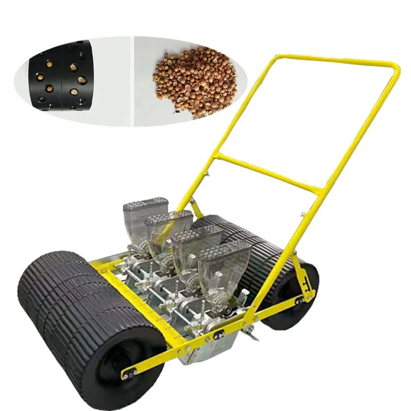 

Planter Machine Hand Vegetable Seed Planter Containing Seeds and Planting Tools