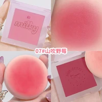 xixi blush cute blush makeup pink palette strawberry jam blush 12 colors korean blush high pigment natural blush bronzer