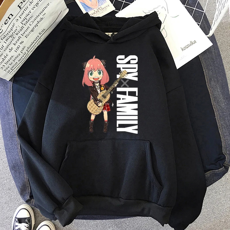 

Kawaii SPY×FAMILY Hoodie Aesthetic Loose Streetwear Women Harajuku Hip Hop Casual Pullover Sweatshirts Female Long Sleeve Tops