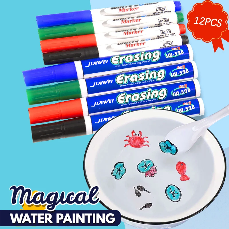 

12 шт., магнитная доска для рисования