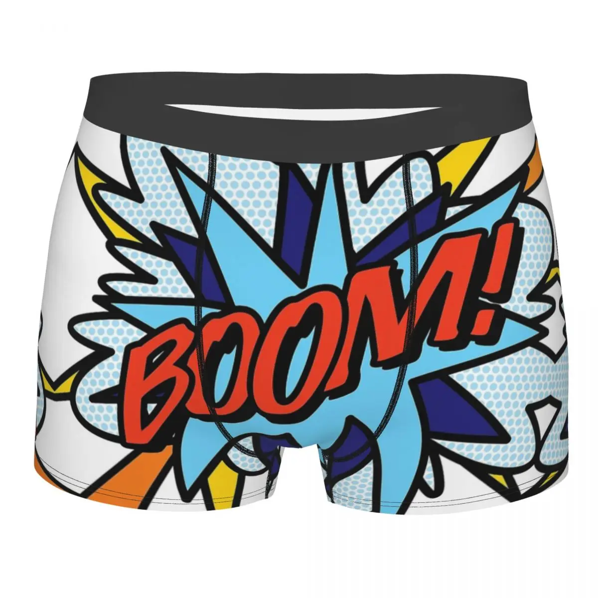 

Трусы-боксеры мужские в стиле ретро, модное нижнее белье в стиле супергероя, подарок на день рождения