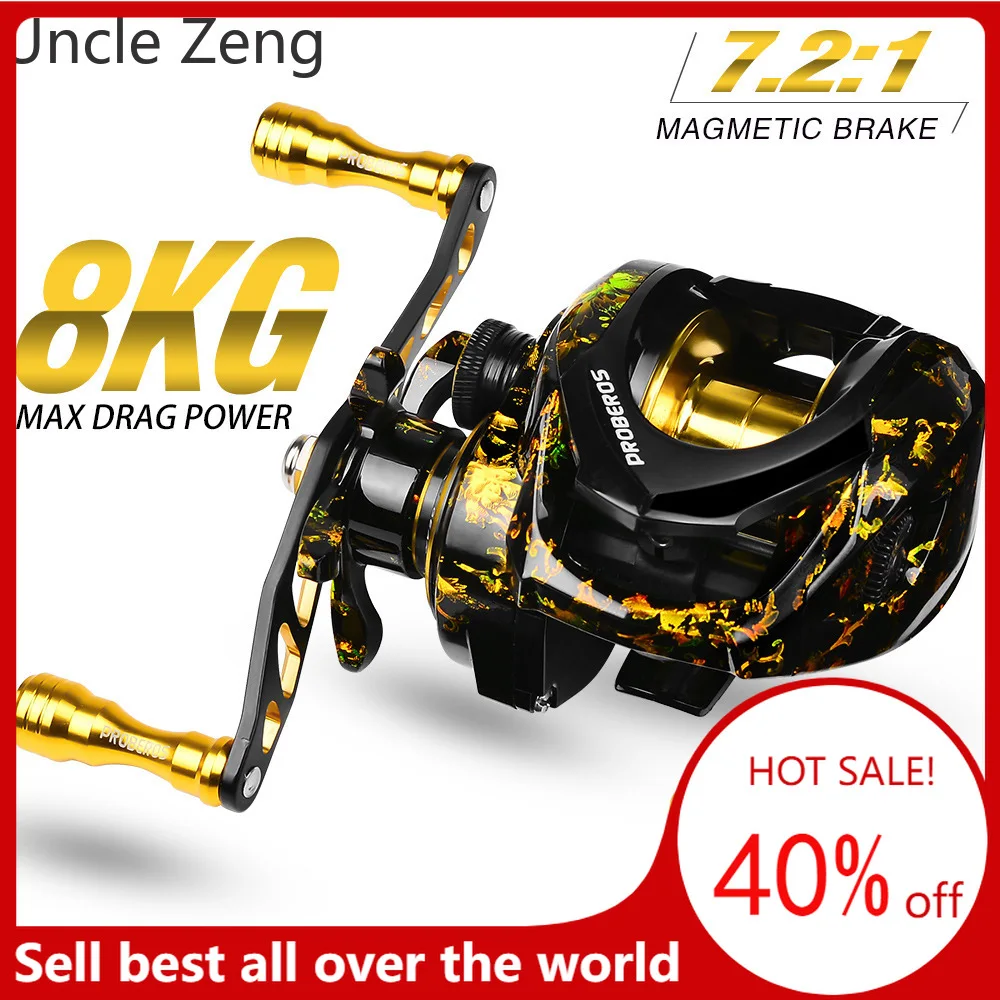 7:2:1 Gear Ratio Of 3 Types With Wheel Rod Baits Bag Set For Fishing