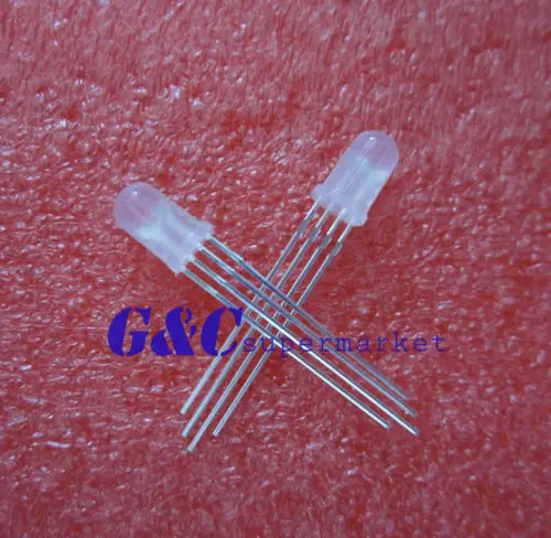 

50 шт., вспышка для лампы, 5 мм