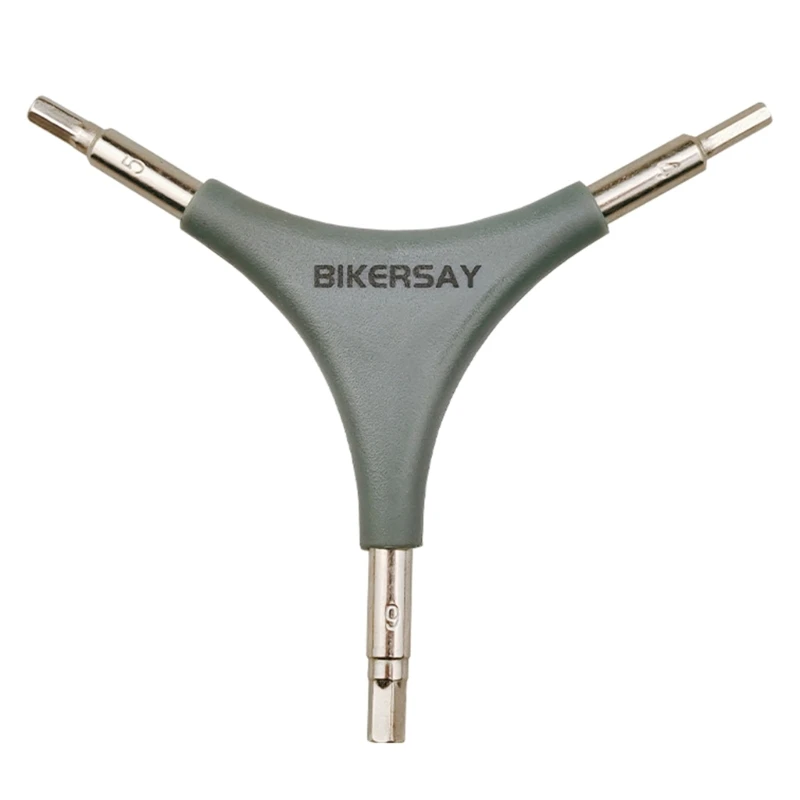 

3-Way Allen Wrench Y-Shaped Hex Wrench 4/5/6mm Spanner for BICYCLE MTB Repairing