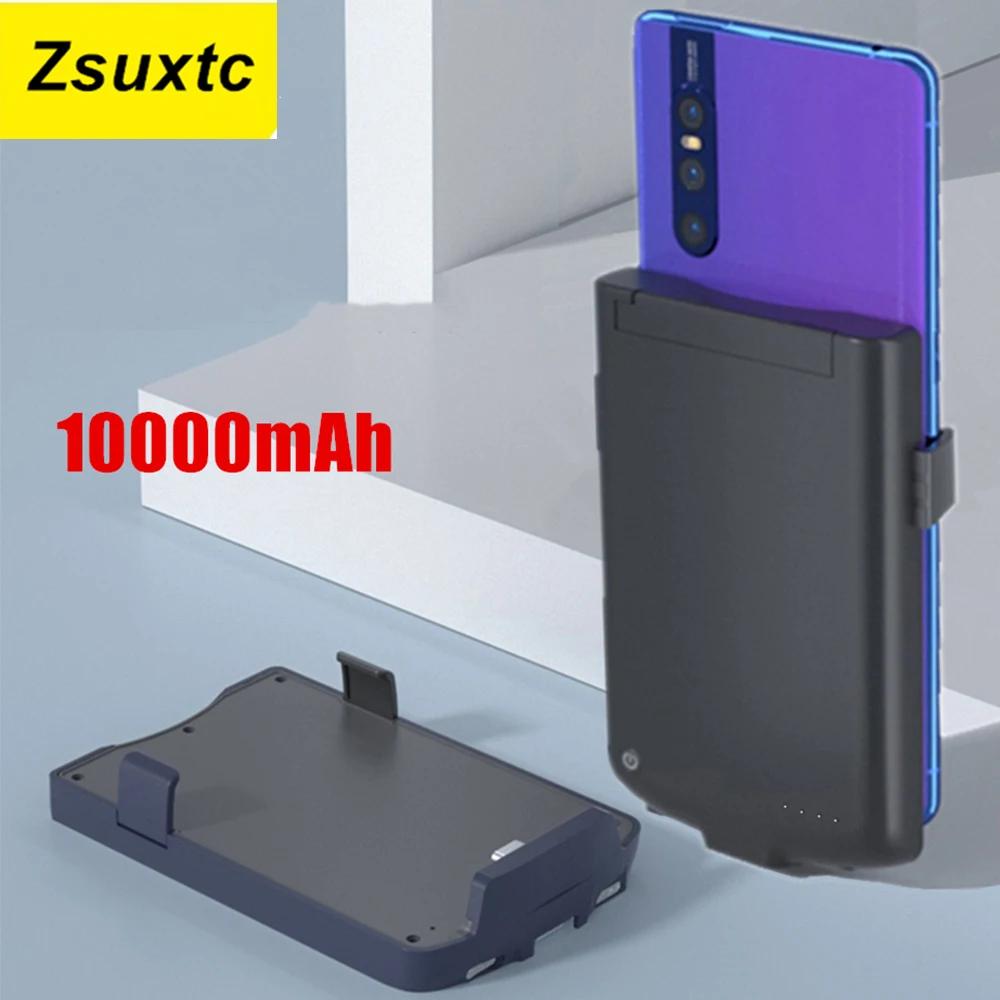 

10000mAh Power Case For Iphone 13 12 Xiaomi Samsung S22 VIVO OPPO OnePlus Huawei Type C Battery Charger Case Power Bank Cover