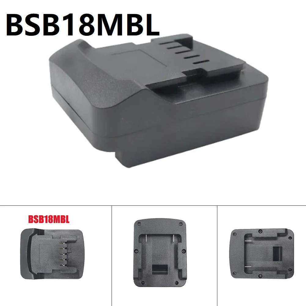 

BSB18MBL Adapter Converter Battery Storage Box For 18V Li-Ion Battery BAT618 Metabo 18V Electrical Power Tool Accessories