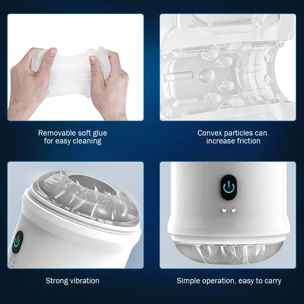 Минет Мужской Мастурбатор Секс-игрушки для взрослых мужчин Открытая вибрация Hands