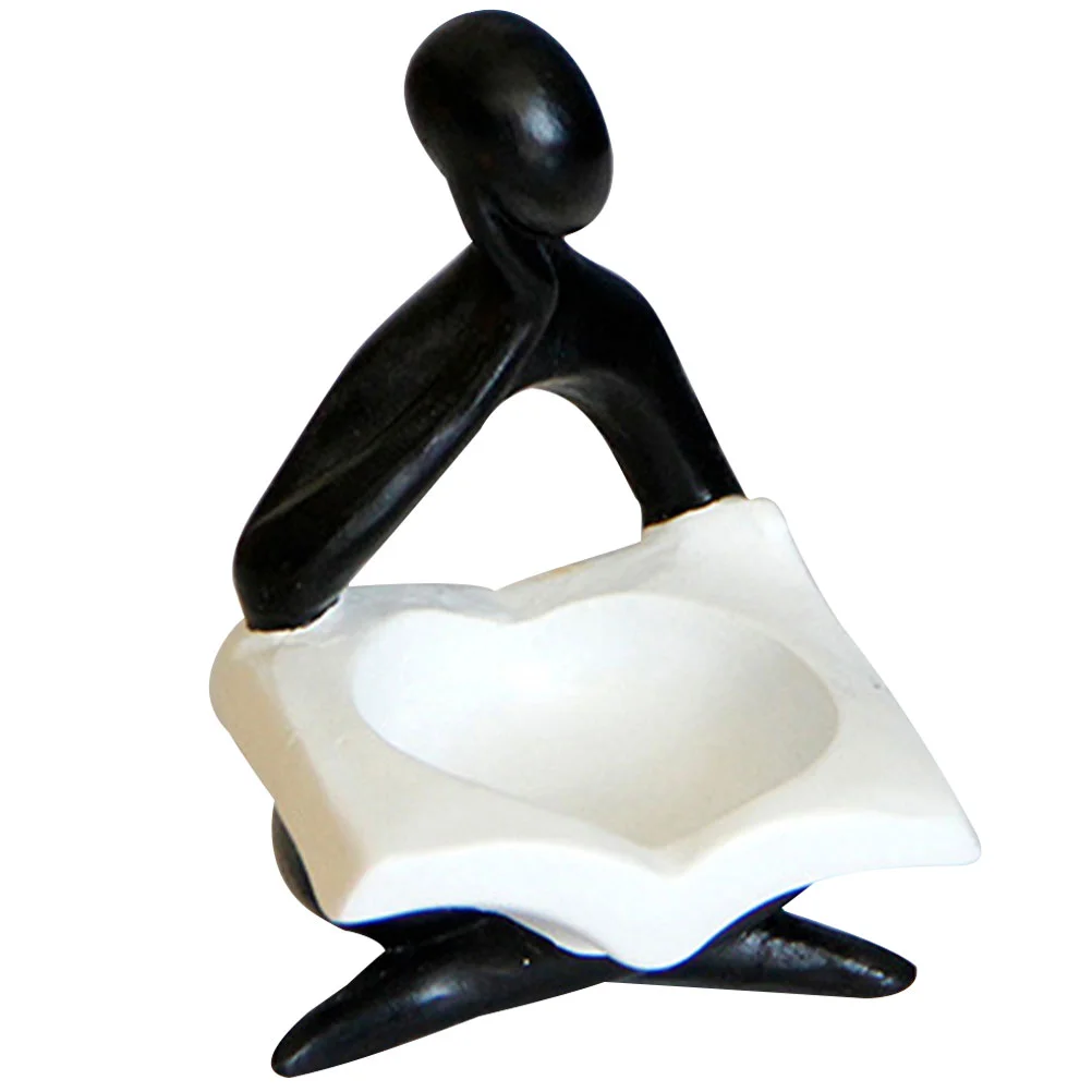

Desktop Tealight Holder Abstract Thinker Holder Adornment