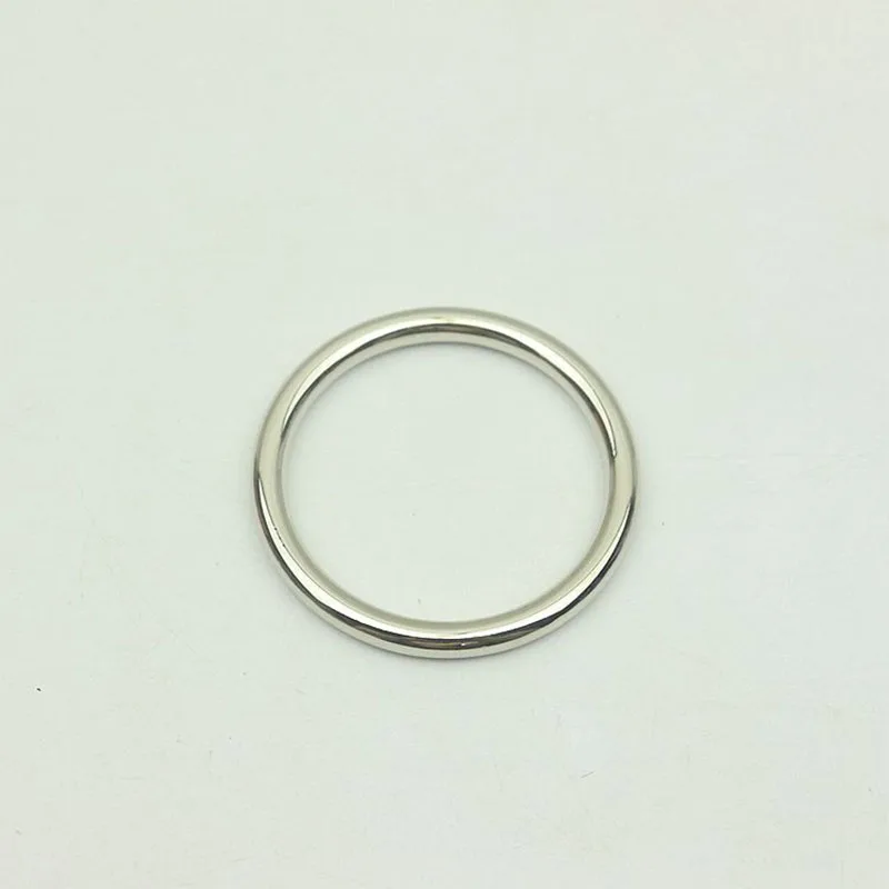 10Pcs 50mm Diecast Circle O Ring Connection Alloy Metal Strap Replacement Shoes Handbag Dog Collar Belt Buckles DIY Accessories