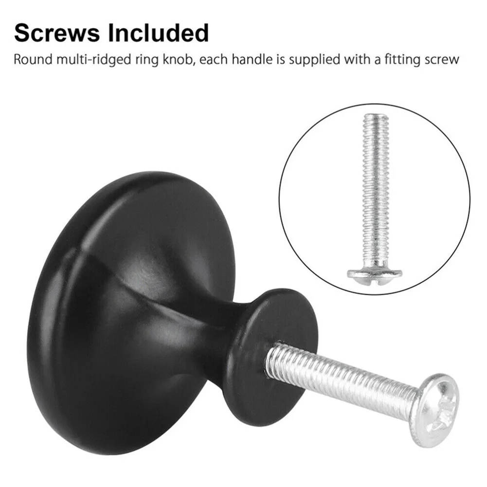 

Door Knobs Door Handle Home Hardware Accessories Easy To Use Kitchen Cabinet Knob Wardrobe Pull Aluminum Alloy.