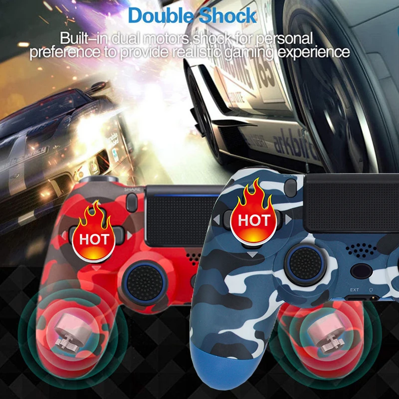 Беспроводной пульт дистанционного управления для Ps4 геймпад 6 осей двойная