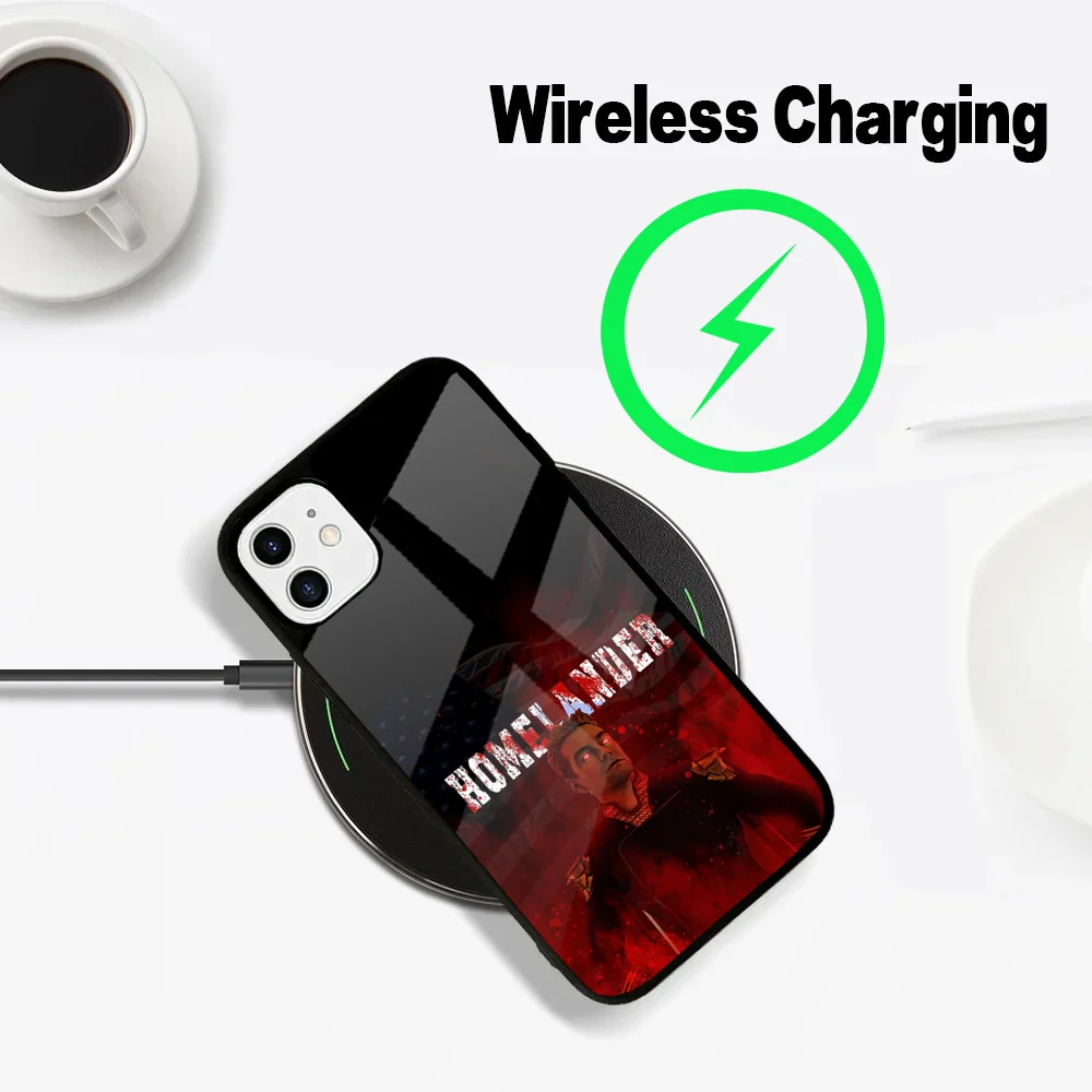 Чехол для телефона H-Homelander T-The B-Boys iPhone 16 15 14 13 12 11 Plus Pro Max Mini Magsafe магнитная