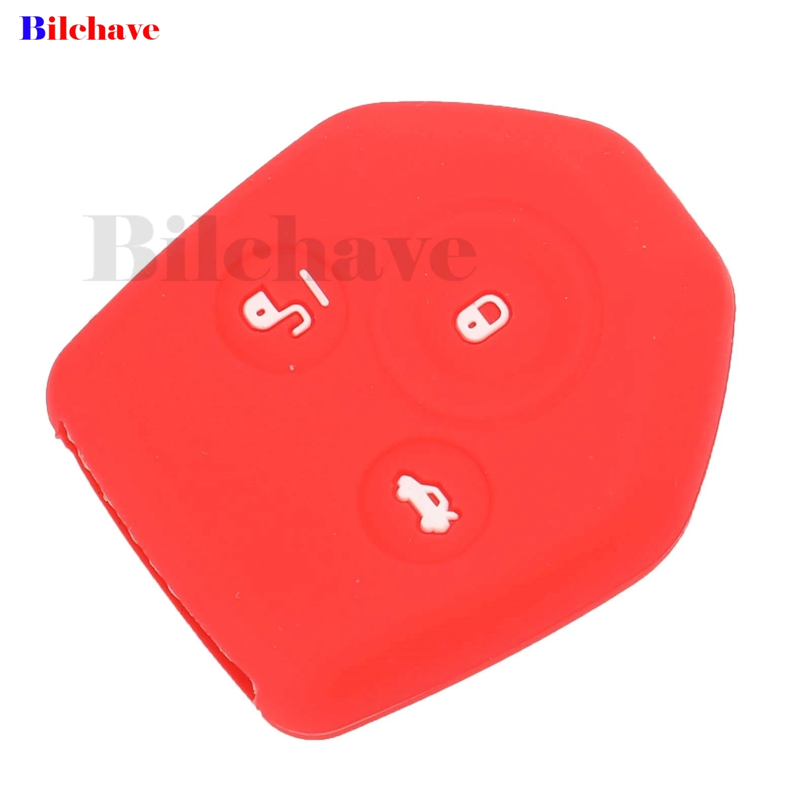 

Чехол jingyuqin для автомобильного ключа с 3 кнопками, силиконовый чехол-брелок для Subaru Forester Impreza Legacy Outback XV, смарт-чехол для ключа, защитный держатель