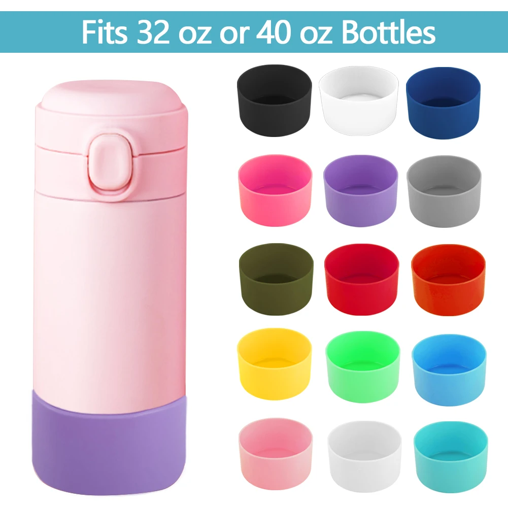 

1 шт., силиконовая противоскользящая бутылка для бутылки 32-40 унций