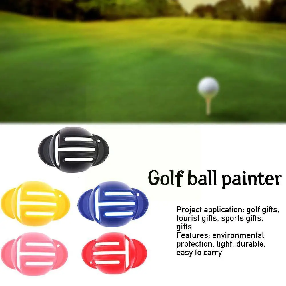 

Шаблон для выравнивания линии и маркера Golf Scriber, аксессуары для игры в гольф, инструмент для нанесения зажимов I0f9