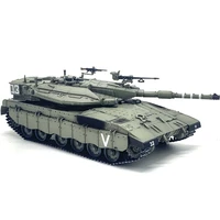model 172 scale military israeli merkava main battle explosion proof curtain armored tank toys collection display decoration